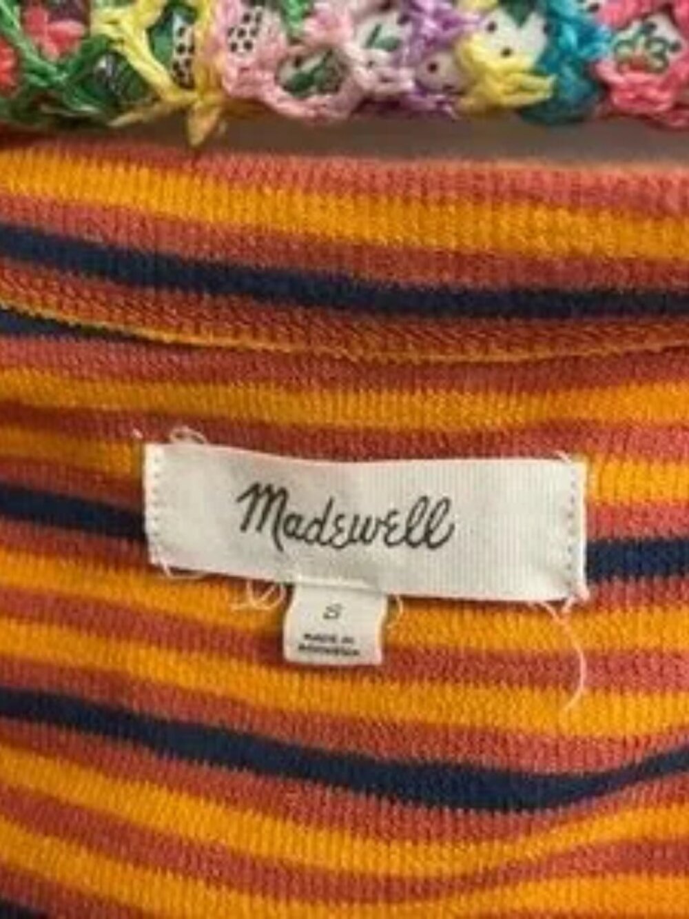 Front Striped Tank Top - Picture 3 of 4